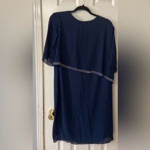 Navy blue dress size L